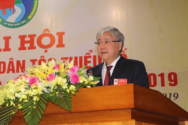 Bộ trưởng, Chủ nhiệm Đỗ Văn Chiến phát biểu chỉ đạo tại Đại hội