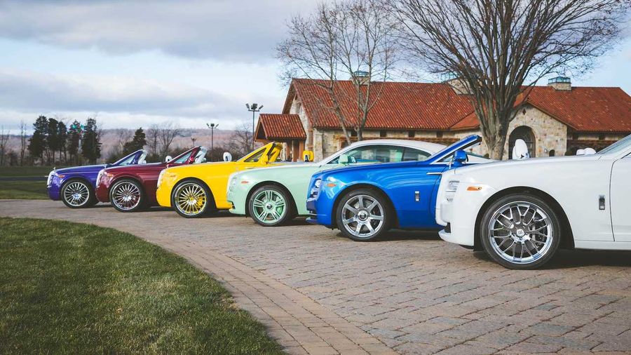 Ngắm bộ sưu tập Rolls-Royce sơn màu độc quyền của Michael Fux