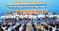 41 học sinh trường Tiểu học Ban Mai đạt điểm tuyệt đối trong kỳ thi tiếng Anh Cambridge