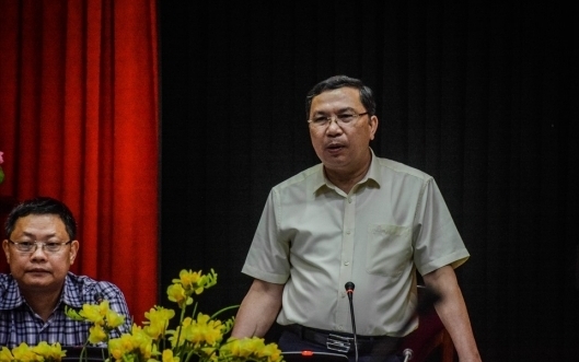 Ông Nguyễn Hữu Hoàng - Chủ tịch UBND huyện Đan Phượng (Hà Nội).