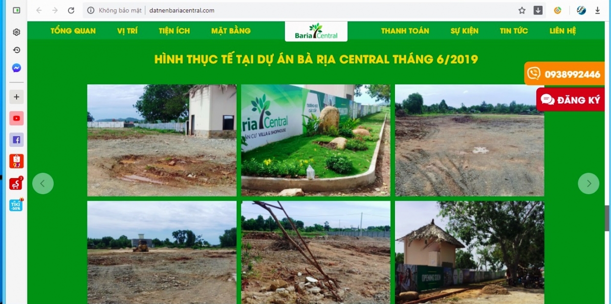 Hình ảnh dự án được cập nhật vào tháng 6/2019