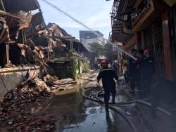 Vụ cháy nghiêm trọng ở quận Thanh Xuân không có thiệt hại về người