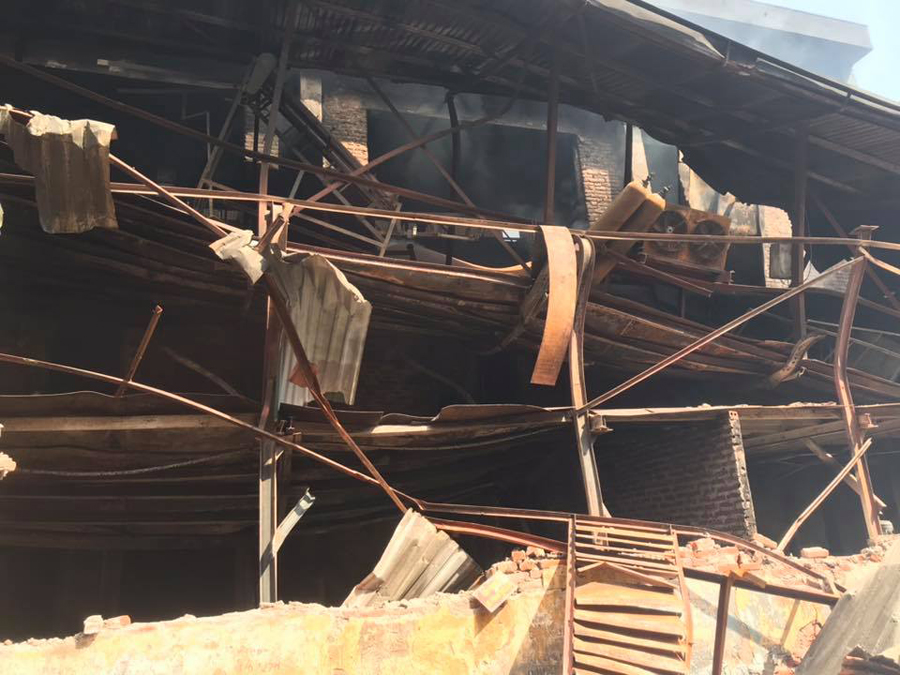 Vụ cháy nghiêm trọng ở quận Thanh Xuân không có thiệt hại về người