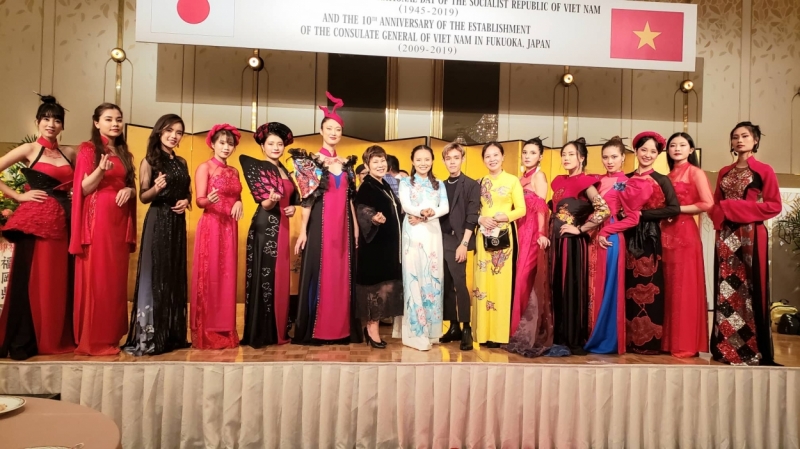 Tổng lãnh sự quán Việt Nam tại Fukuoka (Nhật Bản) kỉ niệm 74 năm Quốc khánh Việt Nam 2/9