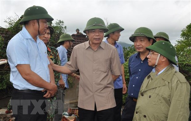 Kiểm tra công tác ứng phó, khắc phục thiệt hại sau cơn bão số 4