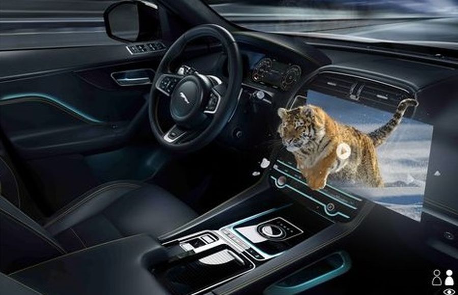 Jaguar Land Rover đang phát triển màn hình HUD 3D đầy sống động