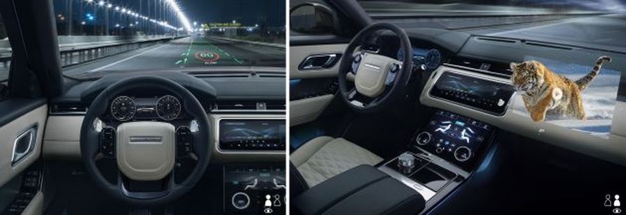 Jaguar Land Rover đang phát triển màn hình HUD 3D đầy sống động
