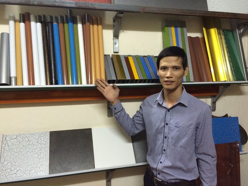 Khởi nghiệp từ nghề sơn trang trí: Khi kinh doanh là đam mê và nghệ thuật