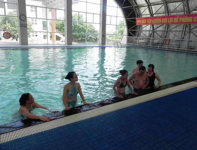 Câu lạc bộ bơi dành cho người khiếm thị