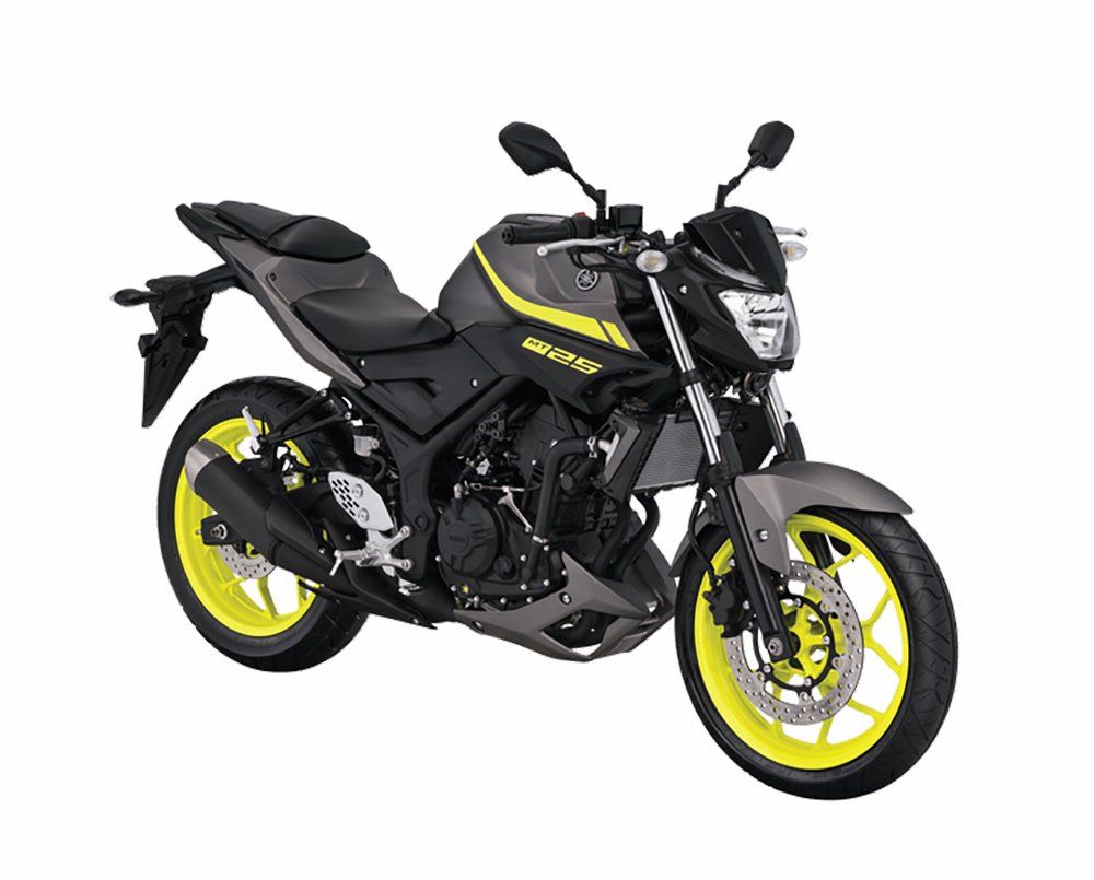 Yamaha MT-25 2017 trình làng với thay đổi nhẹ về thiết kế