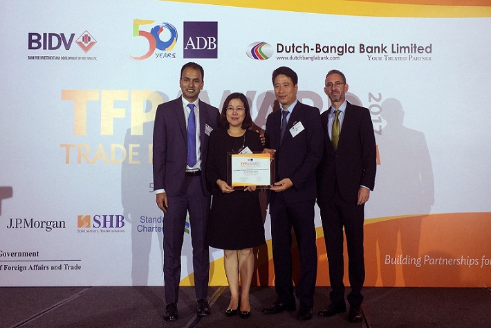ADB vinh danh BIDV là “Ngân hàng đối tác hàng đầu tại Việt Nam” năm thứ hai liên tiếp