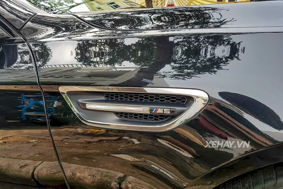Ngắm siêu sedan BMW M5 F10 độc nhất Việt Nam vừa về tay Cường Đô La