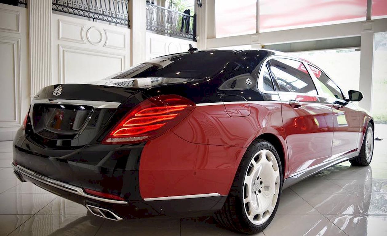 Mercedes-Maybach S500 phối màu đỏ đen duy nhất tại Việt Nam đang tìm chủ nhân