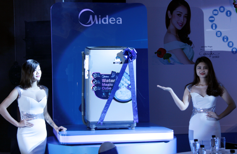 Midea ra mắt máy giặt cửa trên new 7 và chương trình “Bí quyết sống khỏe từ tổ ấm”