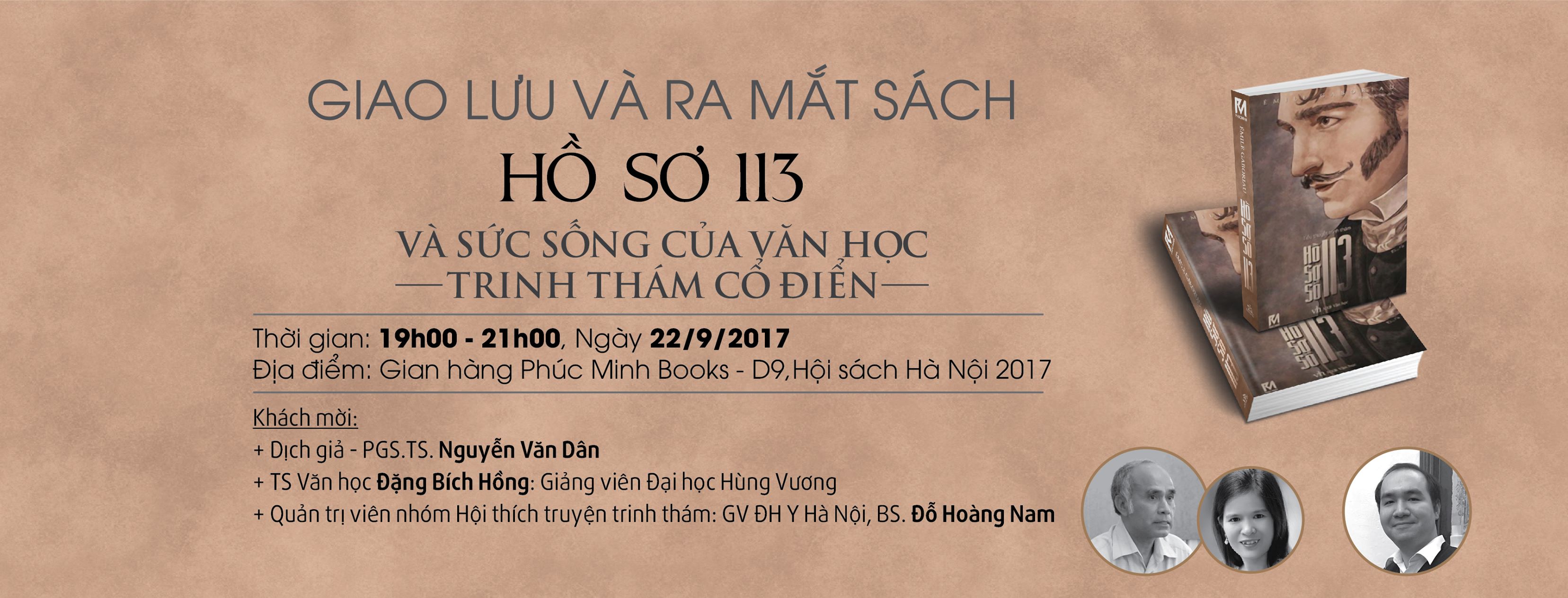 Giao lưu ra mắt sách 