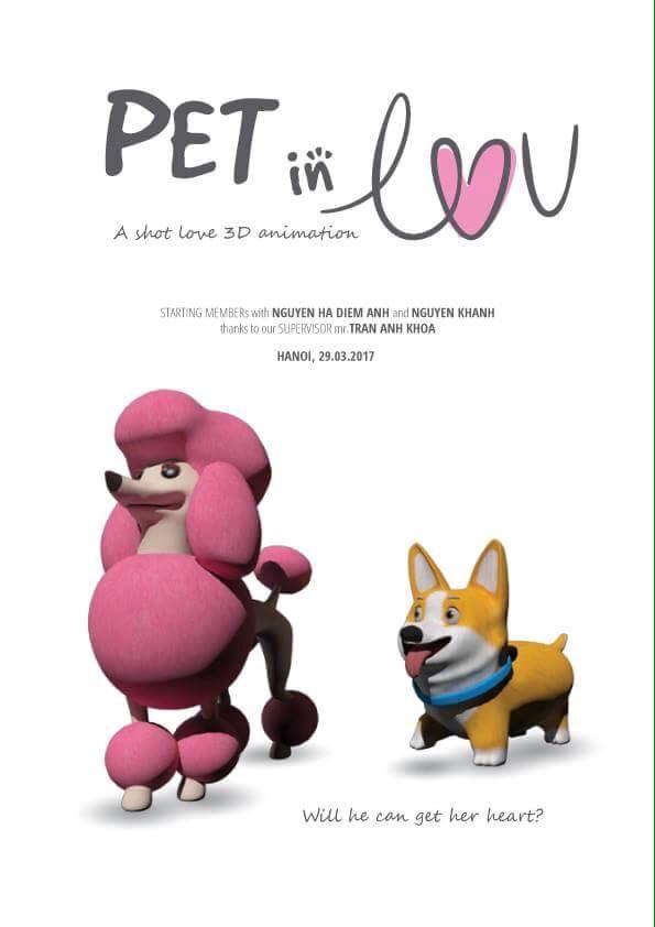“Pet in luv” – Bộ phim hoạt hình xuất sắc của sinh viên FPT