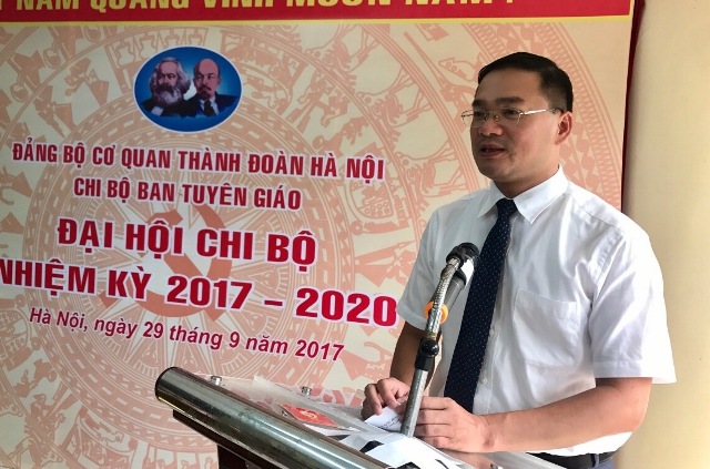 Đồng chí Nguyễn Thị Mai Hương được bầu làm Bí thư Chi bộ Ban Tuyên giáo Thành đoàn