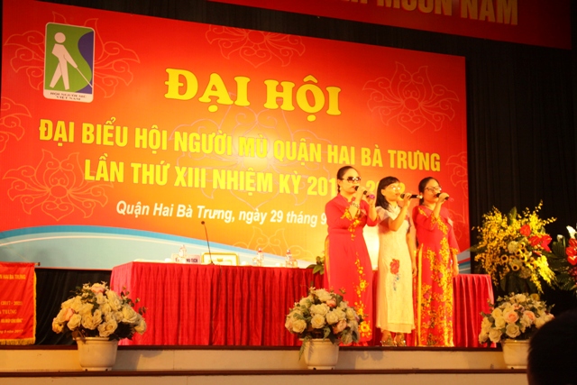 Hội người mù quận Hai Bà Trưng vững mạnh, hòa nhập cộng đồng