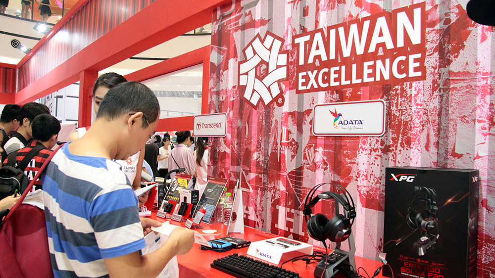 Không gian bán hàng và giới thiệu sản phẩm Taiwan Excellence tại Hà Nội
