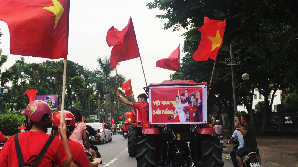 Dù không giành được huy chương nhưng với những người hâm mộ thì các chàng trai U23 Việt Nam đã là nhà vô địch trong lòng họ.