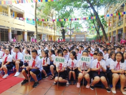 Hân hoan trong ngày vui tựu trường