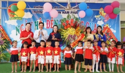Lãnh đạo TP Hà Nội chia sẻ cùng thầy trò trường Nam Phương Tiến trong ngày khai trường