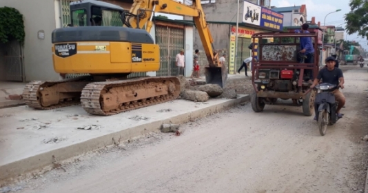 Huyện Mỹ Đức: Đường liên xã Thượng Lâm - Tuy Lai kém chất lượng, đơn vị cung cấp bê tông nhận trách nhiệm