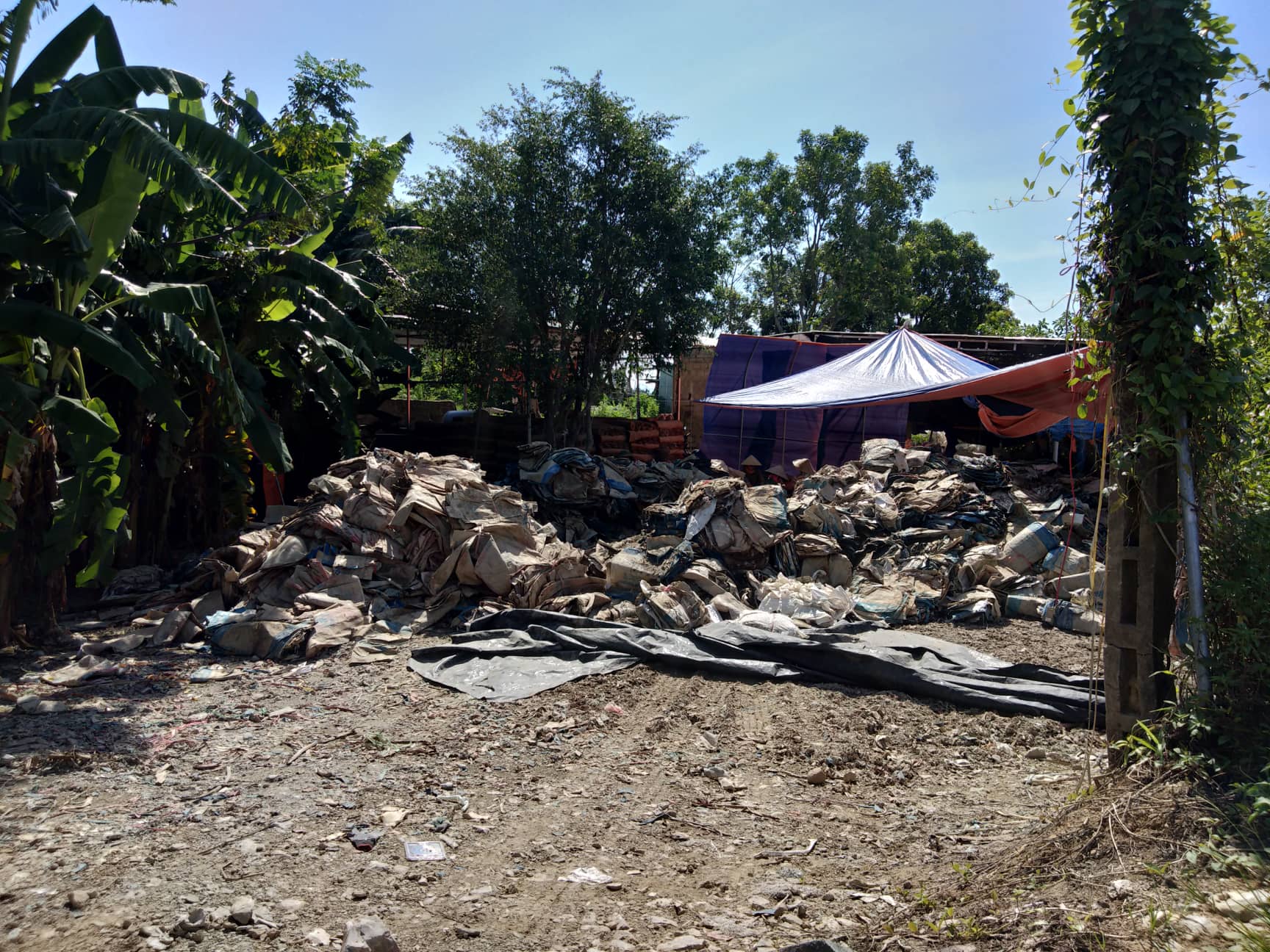 Thanh Hóa: Phát hiện loạt vi phạm về môi trường tại các cơ sở giặt và tái chế bao bì ở xã Thái Hòa