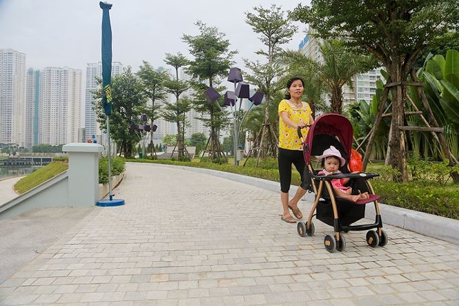 Công viên hồ điều hòa Nhân Chính chính thức hoạt động phục vụ người