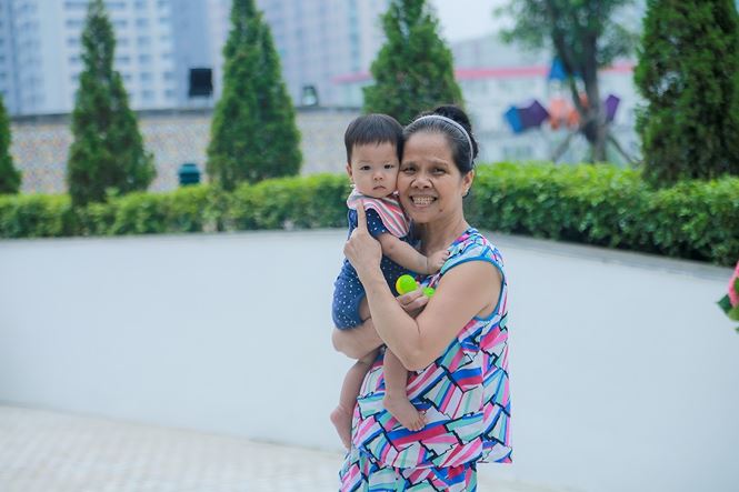 Người dân vui mừng sau bao ngày chờ đợi công viên đi vào hoạt động.