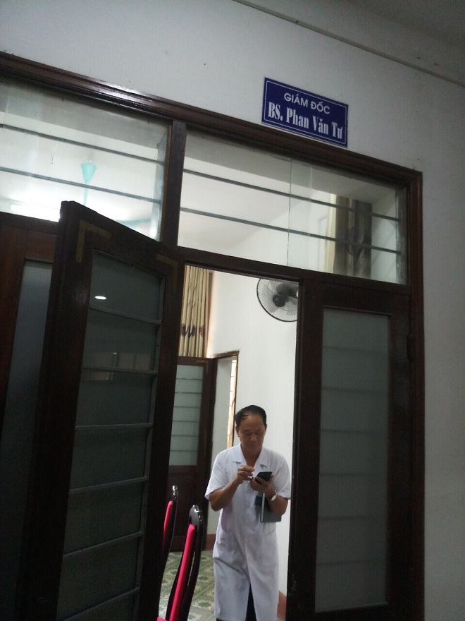 Ông Phan Văn Tư - Giám đốc Bệnh viện sản nhi Nghệ An