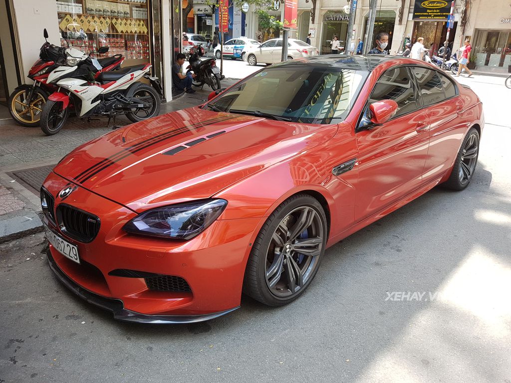 Sài Gòn: BMW M6 Gran Coupe Sakhir Orange xuất hiện sau thời gian dài vắng bóng
