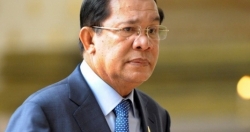 Thủ tướng Campuchia tới Việt Nam viếng Chủ tịch nước Trần Đại Quang