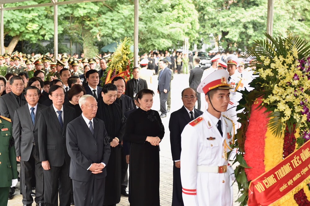 Đoàn Quốc hội Nước CHXHCN Việt Nam do đồng chí Nguyễn Thị Kim Ngân, Ủy viên Bộ Chính trị, Chủ tịch Quốc hội làm trưởng đoàn.