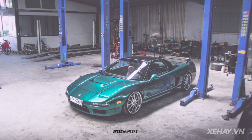 Cận cảnh Honda/Acura NSX 1991 độc nhất tại Việt Nam của tay chơi Sài Thành