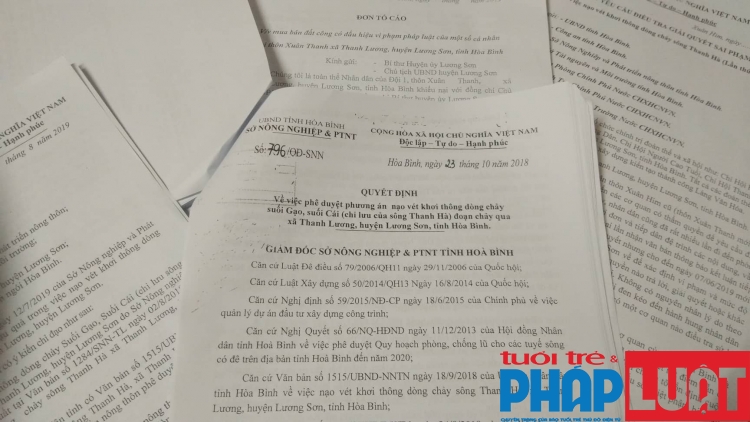 Theo quyết định 796, tên công trình là: Nạo vét khơi thông dòng chảy suối Gạo, suối Cái. Chủ đầu tư là Công ty cổ phần gạch gói Hòa Bình, tổng mức đầu tư trên 1,8 tỷ đồng, thời gian thực hiện là 24 tháng kể từ ngày khởi công.