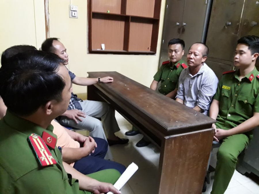 Lãnh đạo Công an TP Hà Nội trực tiếp thẩm vấn đối tượng Đông