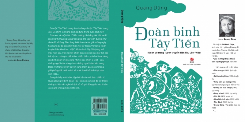 Ra mắt tập di cảo – hồi ký  “Đoàn binh Tây Tiến”  của nhà thơ Quang Dũng