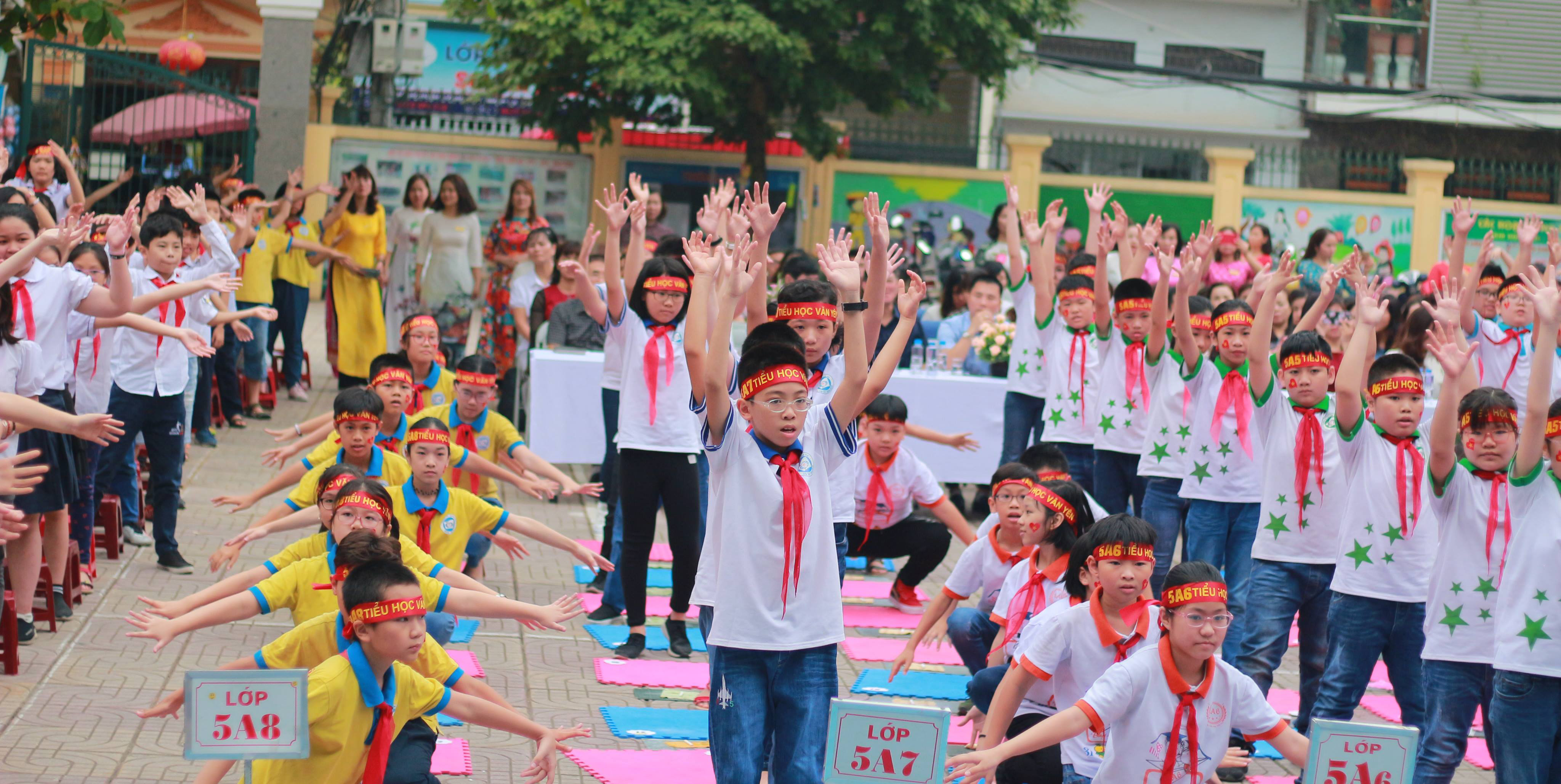 Trường Tiểu học Văn Yên: Trao nếp sống, rèn kỹ năng