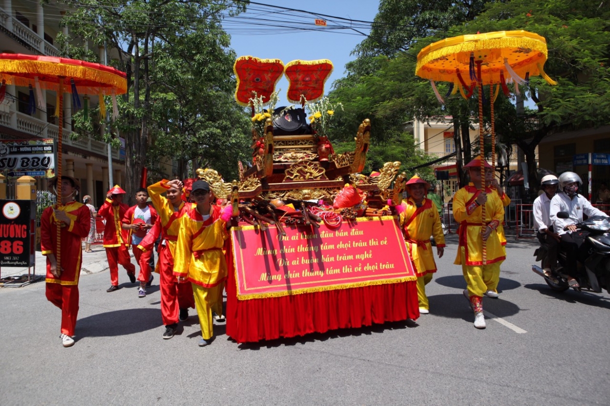 Lễ hội chọi trâu Đồ Sơn 2019: Những màn tranh tài gay cấn