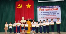 Vedan Việt Nam trao học bổng cho học sinh, sinh viên vượt khó huyện Long Thành