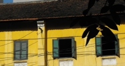 Những ngôi nhà màu vàng