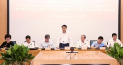 Chủ tịch UBND TP Hà Nội: Đơn giản thủ tục để giảm nhân công, tiết kiệm chi phí