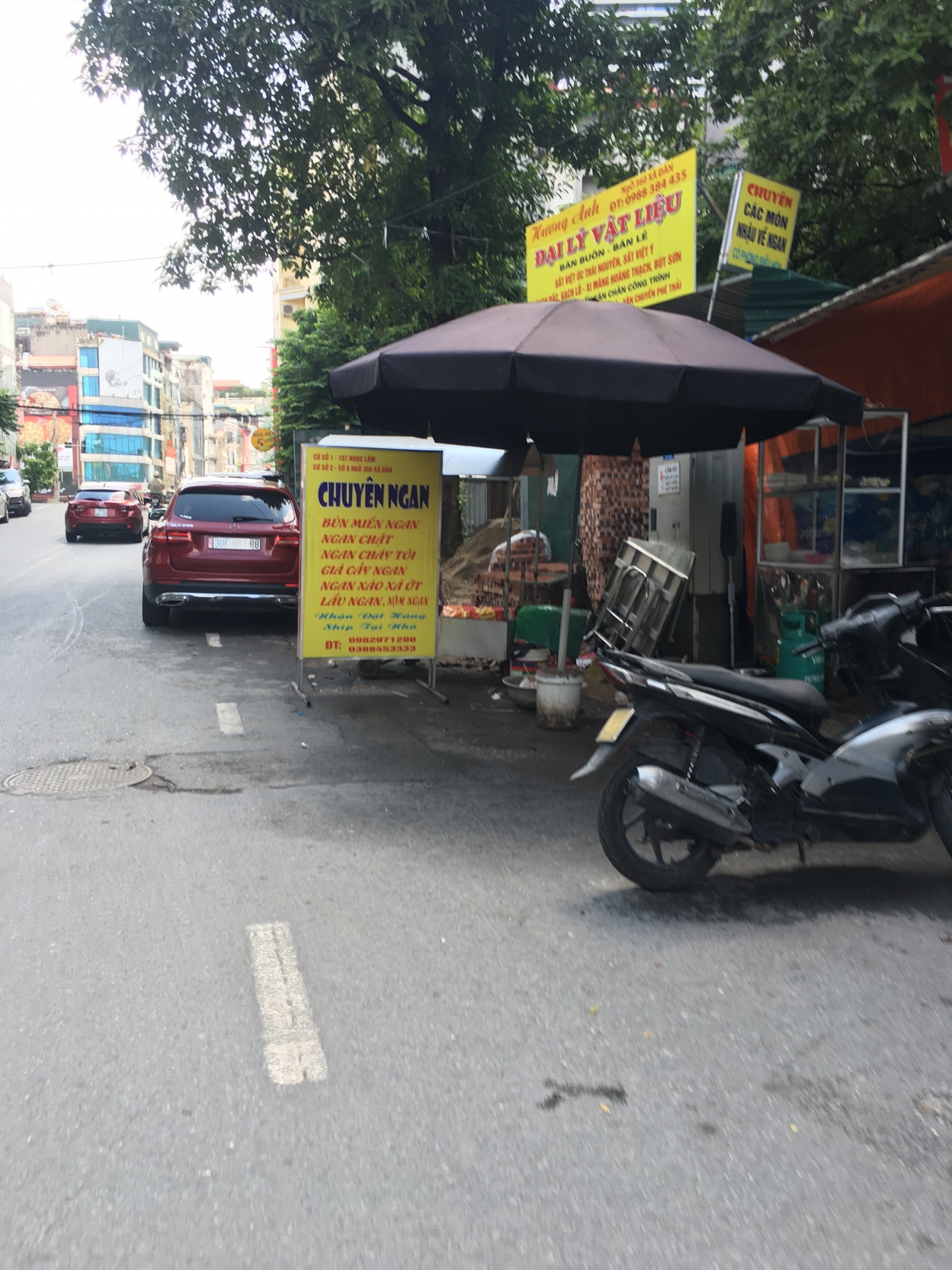Cần thiết lập lại trật tự đô thị tại phố Trung Phụng