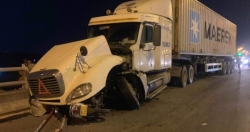 Tài xế xe container gây tai nạn trên cầu Thanh Trì khiến 4 người thương vong, đã ra trình diện
