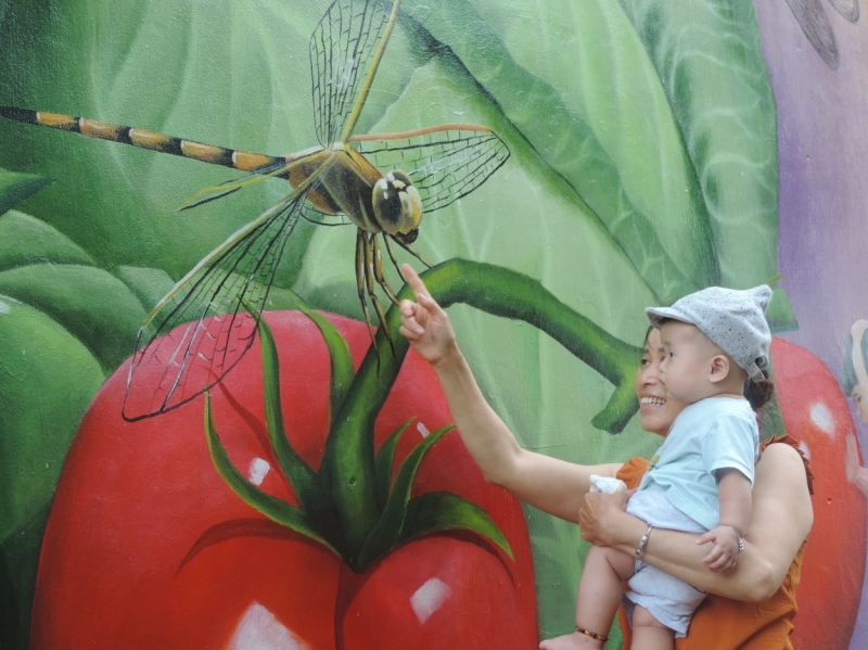 Làng bích họa đẹp 