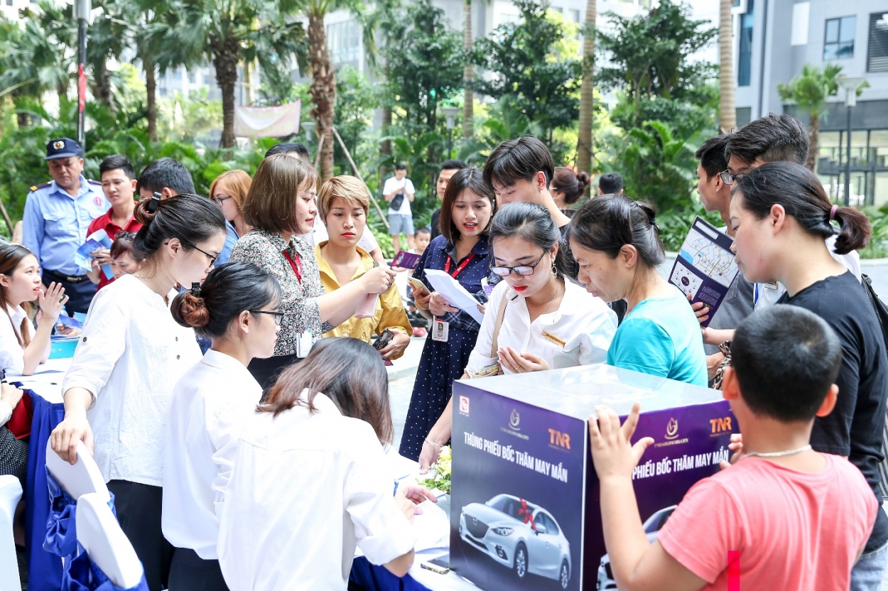 Quầy check-in khách hàng lúc nào cũng tấp nập