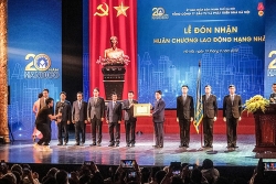 Tổng Công ty Đầu tư và Phát triển nhà Hà Nội đón nhận Huân chương Lao động Hạng Nhất