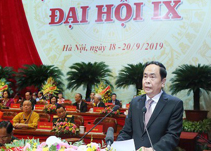 Ông Trần Thanh Mẫn tái đắc cử chức Chủ tịch Ủy ban Trung ương  MTTQ Việt Nam