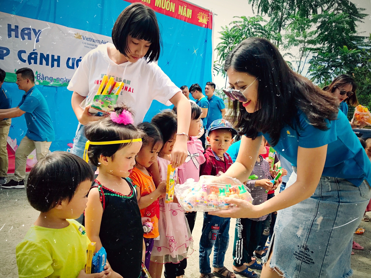 Chắp cánh ước mơ tại trường Tiểu học Thượng Nga (Trùng Khánh, Cao Bằng)